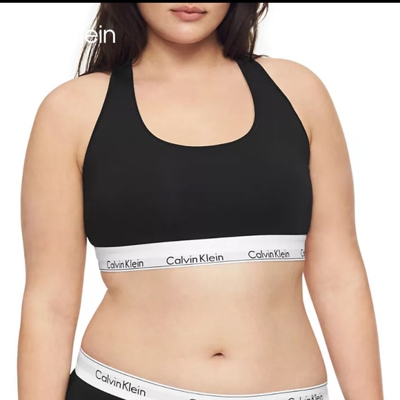 Modern Cotton Unlined Bralette - Picture 1 of 6